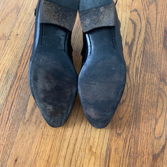 Saint Laurent Paris Jodhpur Leather Ankle Boots - Picture 10 of 13